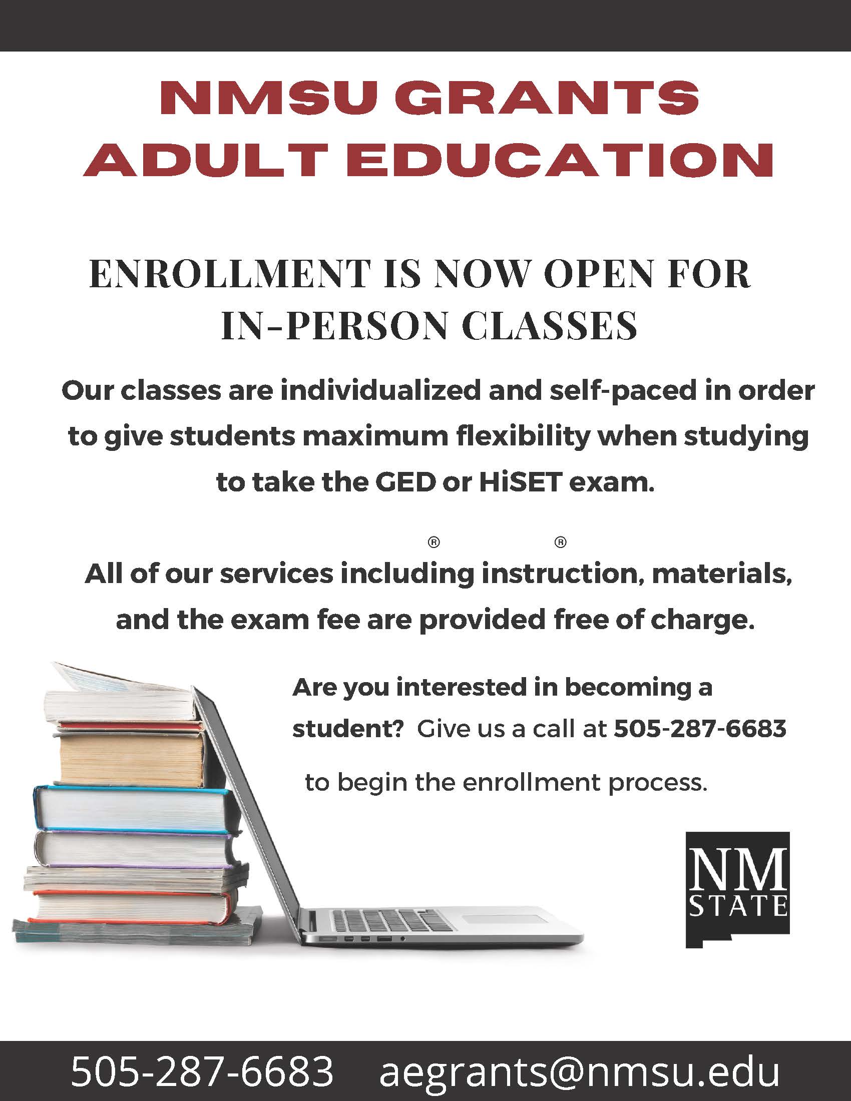 Adult Education | New Mexico State University | BE BOLD. Shape the 